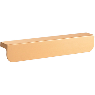 顶耐衣柜门拉手厨房橱柜门抽屉柜子长条把手L型香槟金黑色铝合金