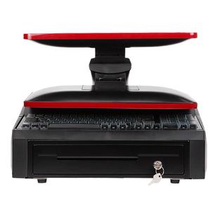 首讯K11 收银机带钱箱内置打印机大屏幕超市服装便利店农资收款机