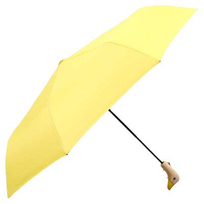 黄色小鸭子头雨伞可爱通勤遮阳伞