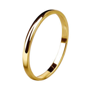 Honeysuckle买一送一简约ins洗手不用摘不掉色钛钢素圈指环戒指女