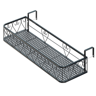 阳台置物架悬挂挂式厨房收纳神器省空间窗户栏杆挂钩式生活专用