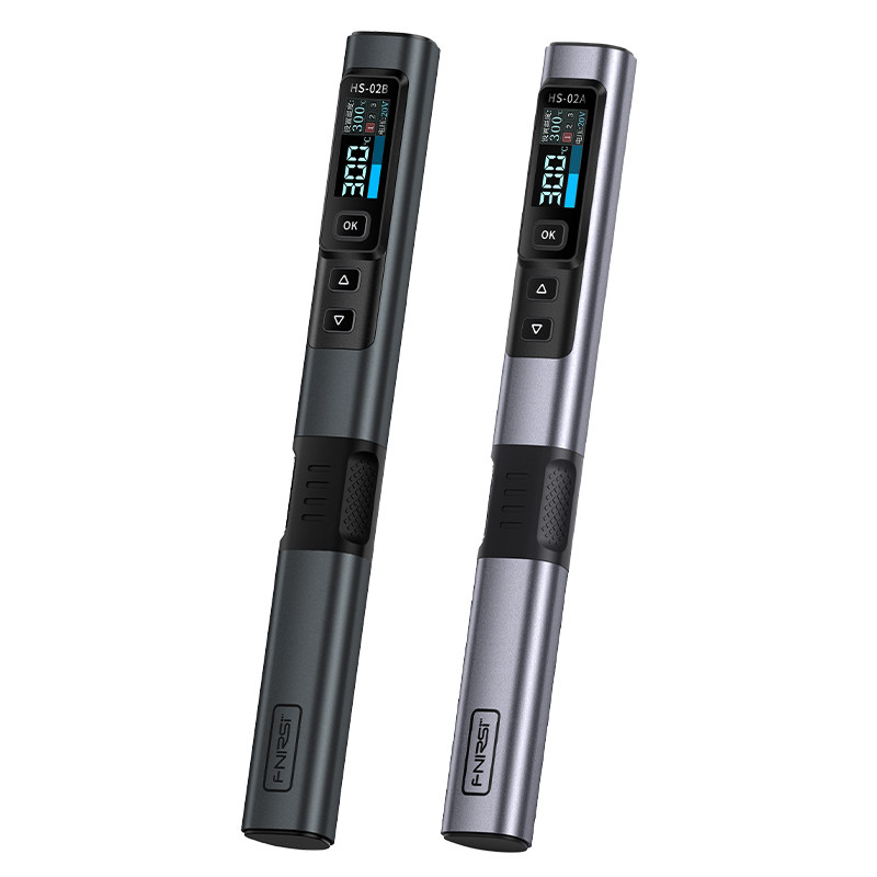 FNIRSI HS-02智能电烙铁100W便携式恒温焊台焊笔家用维修焊接