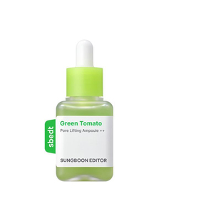 毛孔救星韩国SUNGBOON绿番茄精华紧致毛孔安瓶精华液收缩改善40ml