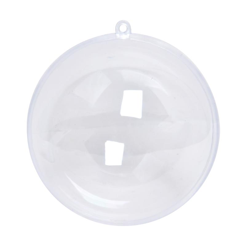 幼儿园环创装饰材料吊饰亚克力透明空心球涂鸦绘画美工区区角挂饰