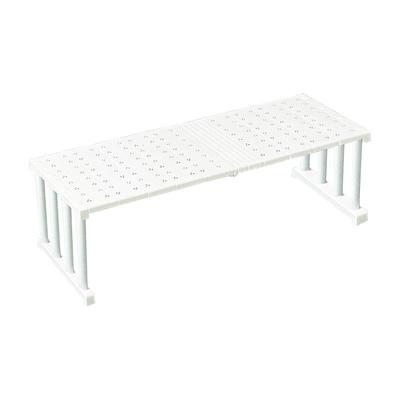 可伸缩厨房下水槽置物架卫生间洗手盆水池橱柜分层锅具收纳架锅架