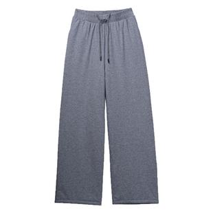 木昀棉-原创长绒棉花棉裤女薄空调房保暖排湿高腰直筒阔腿裤甩裤