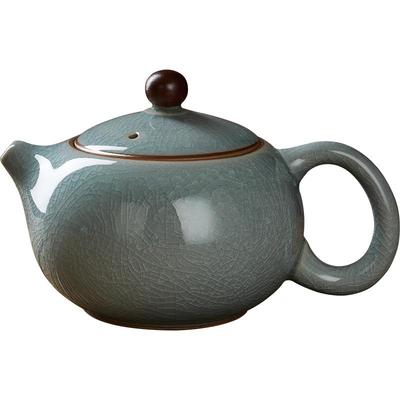 容山堂陈文德开片可养汝瓷泡茶壶