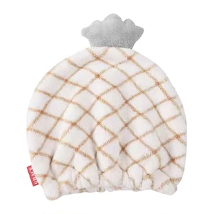 洁丽雅干发帽加厚超强吸水新款菠萝格女擦头洗头毛浴帽包头巾干发