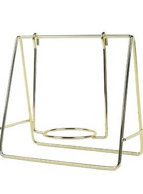 水晶球底座置物架家用金属工艺品