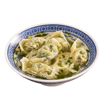 鹿有有苏式柴火馄饨猪油渣荠菜肉