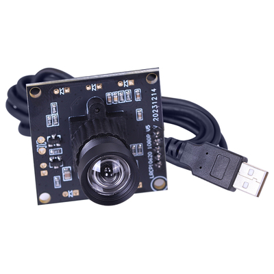 1080PUSB摄像头广角无畸变PCBA