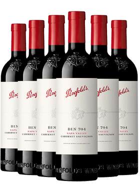 奔富BIN704红酒整箱官方正品进口