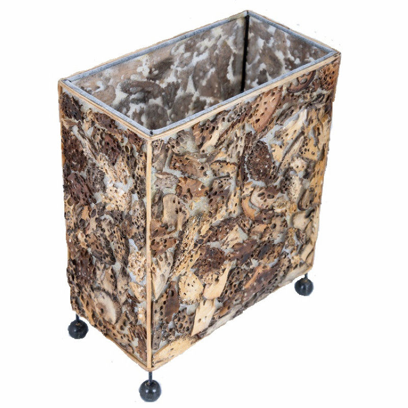 包邮特色东南亚风格藤条简约创意装饰台灯卧室客厅竹节贝壳艺术灯