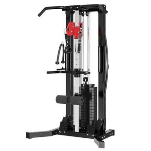 军霞单边飞鸟龙门架家用小型力量健身多功能综合训练器高低拉划船