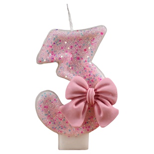 生日蜡烛数字创意高级感蛋糕用儿童女孩周岁10氛围感装饰场景布置