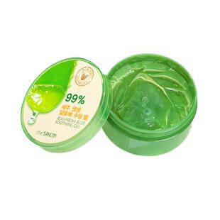 韩国正品The saem得鲜99%芦荟胶高补水保湿滋润芦荟胶面膜面霜