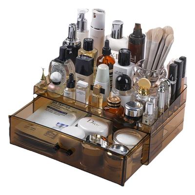 高级感化妆品收纳盒亚克力化妆箱