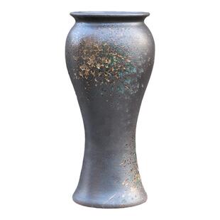 九尾狐专用高筒粗陶花盆庭院悬崖多肉大口径老桩细高款陶瓷大花盆