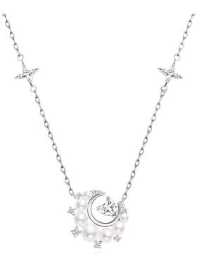 Fanci范琦【幻梦心月系列】珠光心月项链女小众轻奢设计感