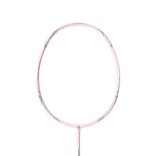 熏风K520pro羽毛球拍粉色薰风KUMPOO正品琉璃全碳素超轻4U单双拍