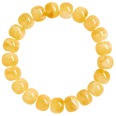 【100%官方正品】天然蜜蜡桶珠