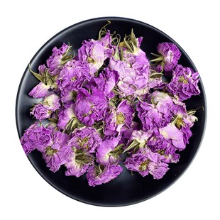 玫瑰保加利亚食用级大马士革玫瑰花茶玫瑰花冠王散装优选凡多姆