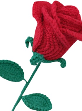 教师节礼物手工编织毛线花束成品
