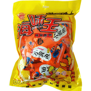 海味王香酥小黄鱼500g即食海鲜零食鱼干久鲜缘开袋装散装独立包装