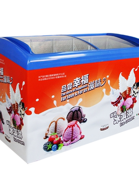 玻璃门冰柜雪糕柜组合柜