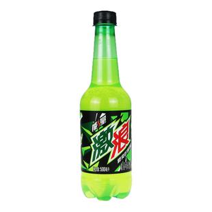 百事可乐500ml*24瓶激浪能量可乐型汽水爆爽柠檬味夏季饮料