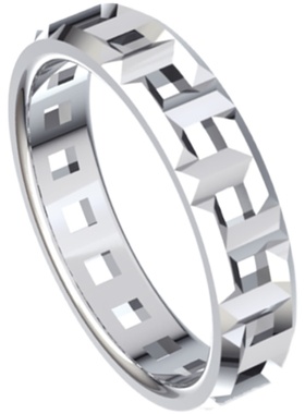 大赏配饰星光戒指肖战同款欧美风