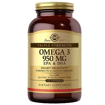 深海鱼油软胶囊omega3欧米中老年