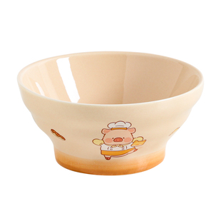 川岛屋&lulu猪联名 可爱餐具套装一人用碗具碗碟礼盒生日礼物女生