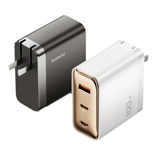 toocki图奇100W氮化镓充电器适用苹果17iPhone16快充插头华为安卓手机通用typec多口闪充平板电脑iPad数据线
