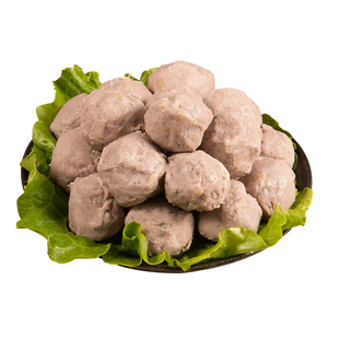 八合里手打潮汕牛筋丸500g潮州正宗特产火锅手工牛肉丸子烧烤食材