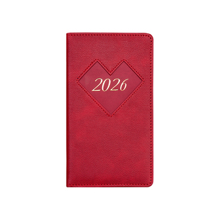 2026年新款日程本A6一天一页工作学习每日计划本会议记录日历记事本随身记便携小本子商务办公口袋笔记本定制