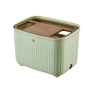 路由器收纳盒wifi桌面机顶盒放置电线网线遮挡置物架光猫整理箱