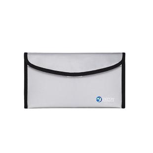 绝火证件收纳袋防潮防火文件包重要文件存放隔热阻燃平面信封袋