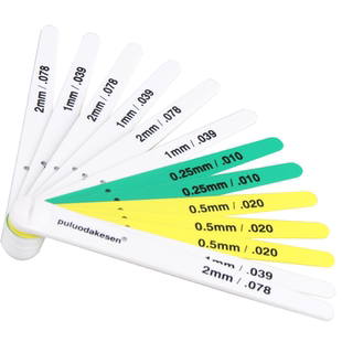 普罗达克森汽车行业PVC塑料塞尺塑胶塞规厚薄规15026/13129/19350