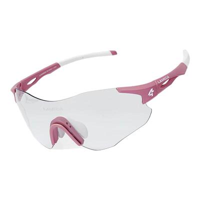 运动跑步马拉松骑行眼镜防雾变色