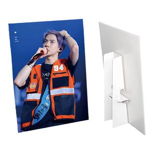 桌面易拉宝kt板海报展示支架广告台立牌迷你照片A4卡纸a5背撑定制