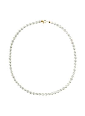 正品施家珍珠项链女小众颈链毛衣链法式配饰2024新款爆款锁骨链细