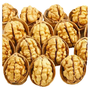 新货新疆纸皮核桃薄皮新货4斤阿克苏185烤熟纸皮核桃薄壳剥核桃仁