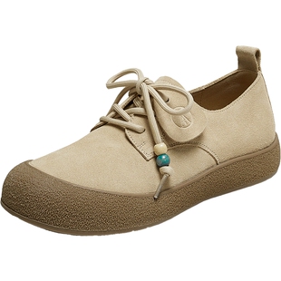 TATA他她女鞋2025年秋时尚休闲鞋勃肯鞋新款圆头厚底鞋4TR03CM5