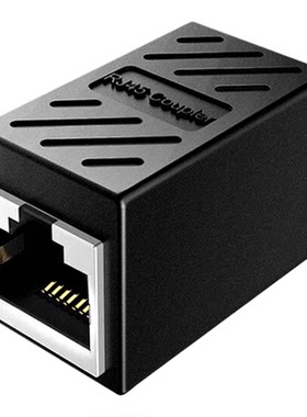 高品质RJ45网线口千兆镀金转接头