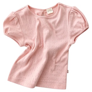 5Z Little现货日本pippi lotta SS25儿童T恤束脚裤长裤钩织上衣