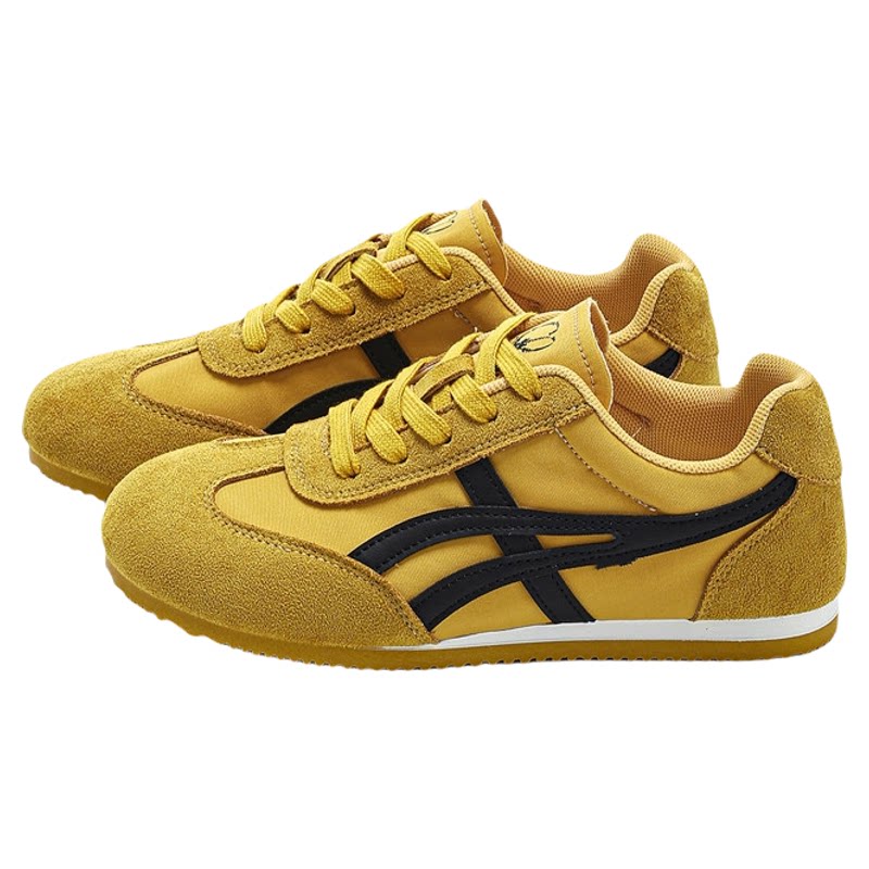 复古内增高厚底德训鞋女式阿甘鞋