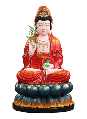 树脂玻璃钢观世音菩萨佛像厂直销