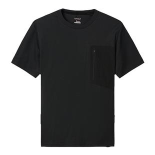 SPYDER蜘蛛春夏男356 STYLE拼接口袋凉爽舒适短袖圆领T恤22CS427M