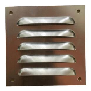 不锈钢百叶窗外墙防雨通风罩排风通风口换透气散铝合金出风口格栅